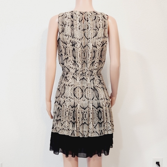 NWT Jessica Simpson Anaconda Black/Brown/Cream  Dress Size: M - Picture 5 of 11